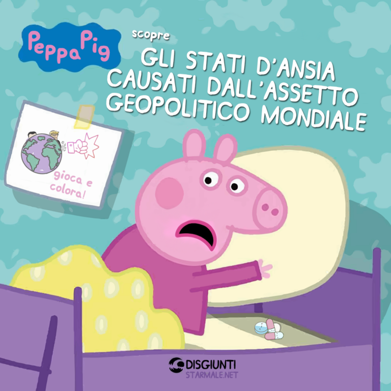 Peppa Pig scopre gli Stati d’Ansia Peppa Pig scopre gli Stati d’Ansia